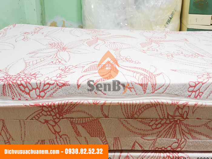 Áo Bọc Nệm Vải Gấm (Màu Đỏ) - Ảnh 2