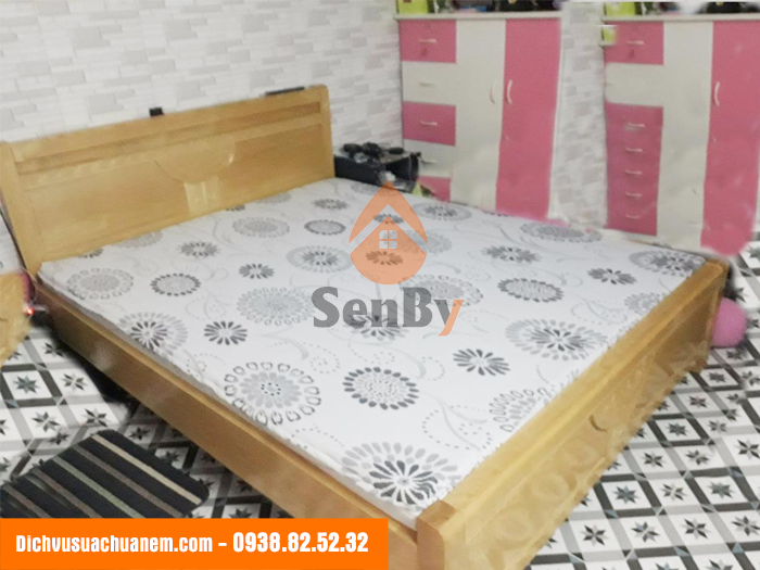 Áo Bọc Nệm Vải Gấm (Màu Đen) - Ảnh 3